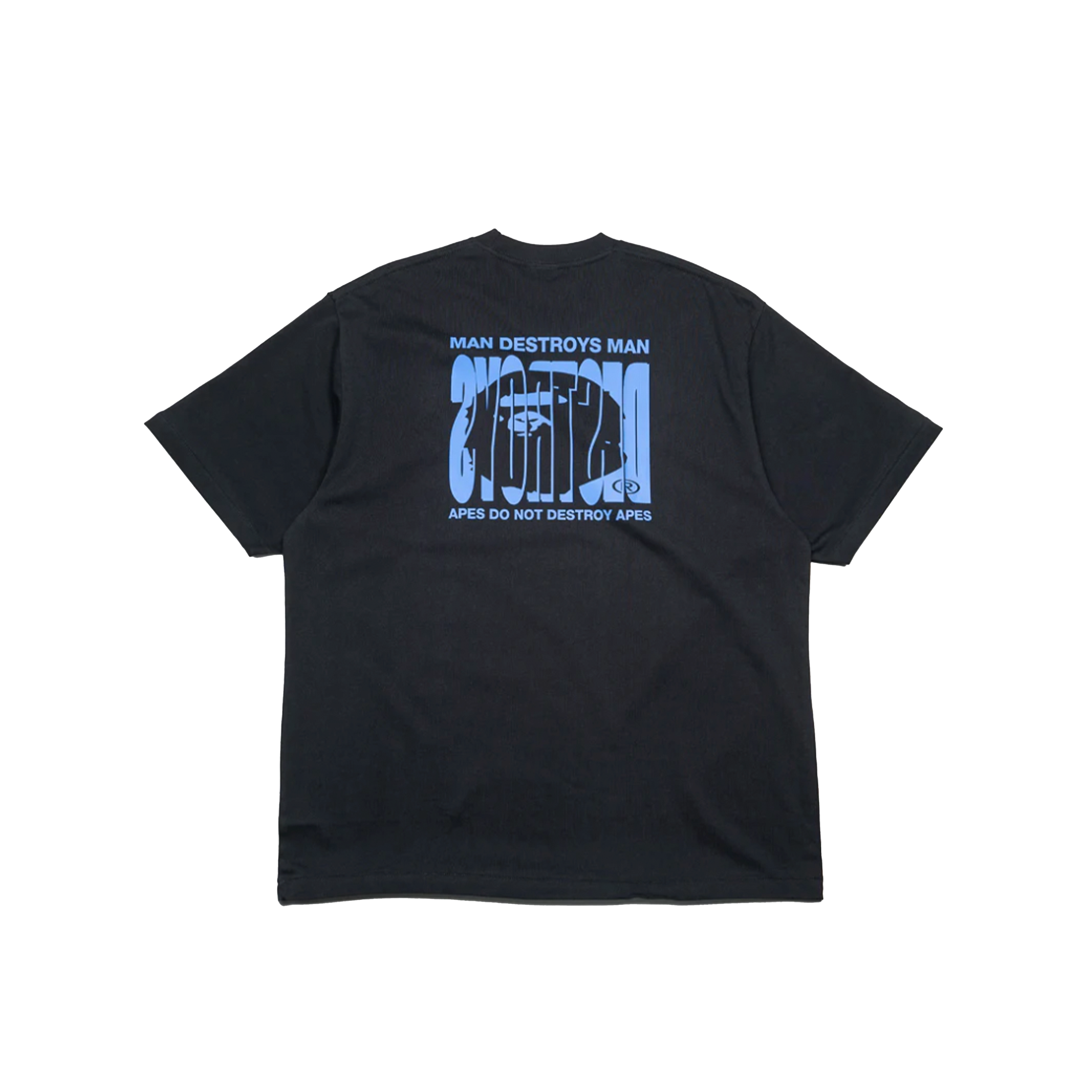 A Bathing Ape Highlight Logo Tee Black