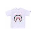 BAPE A Bathing Ape Mad Shark Tee White