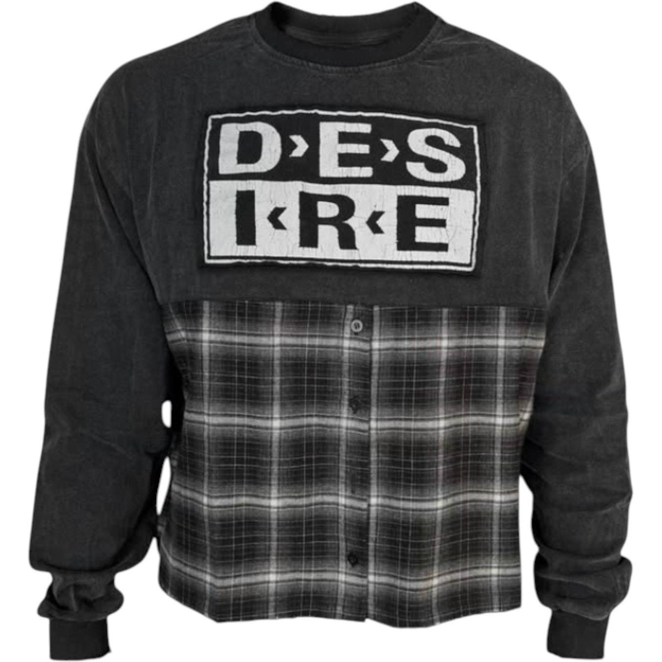 Bottega Desires Hybrid Flannel Longsleeve T-Shirt