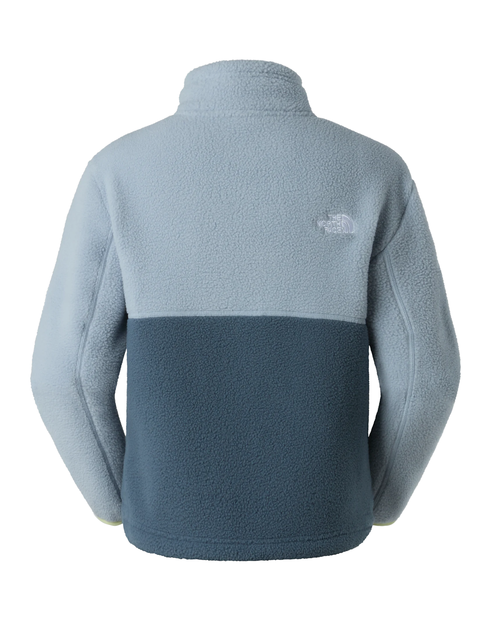 The North Face Yumiori 1/4 Zip Fleece Jacket in Granite Grey & Frost Grey