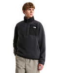 The North Face Yumiori Off-Peak 1/2 Zip Fleece Jacket in Asphalt Grey & TNF Black
