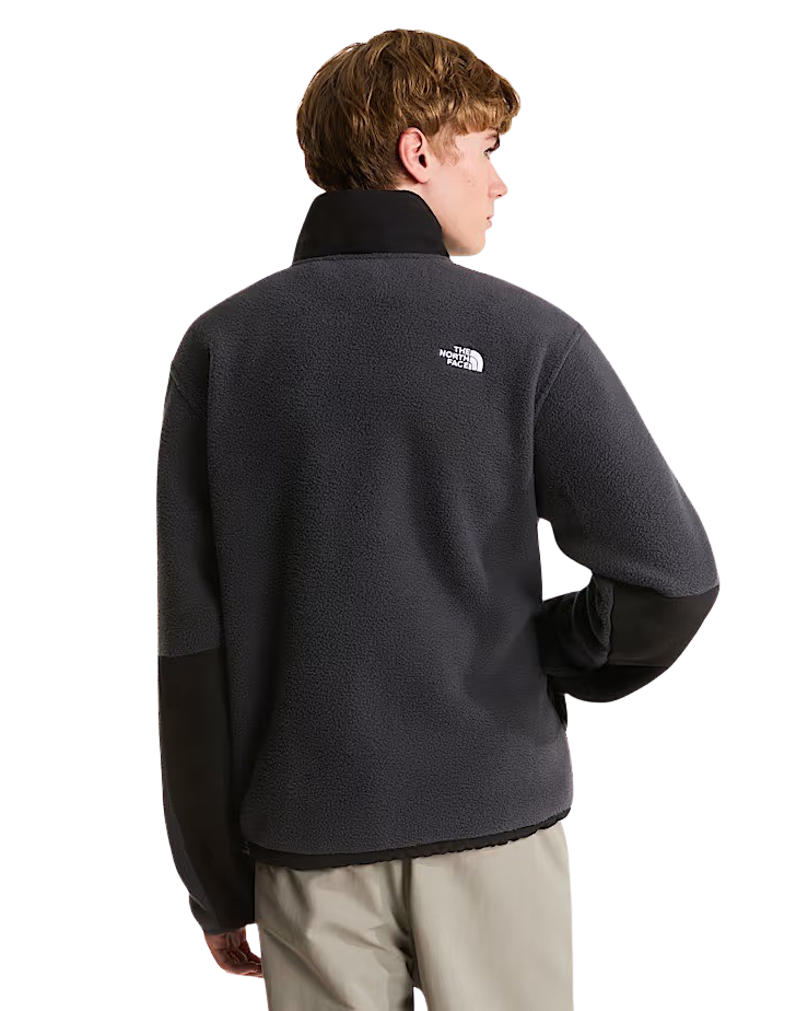The North Face Yumiori Off-Peak 1/2 Zip Fleece Jacket in Asphalt Grey & TNF Black