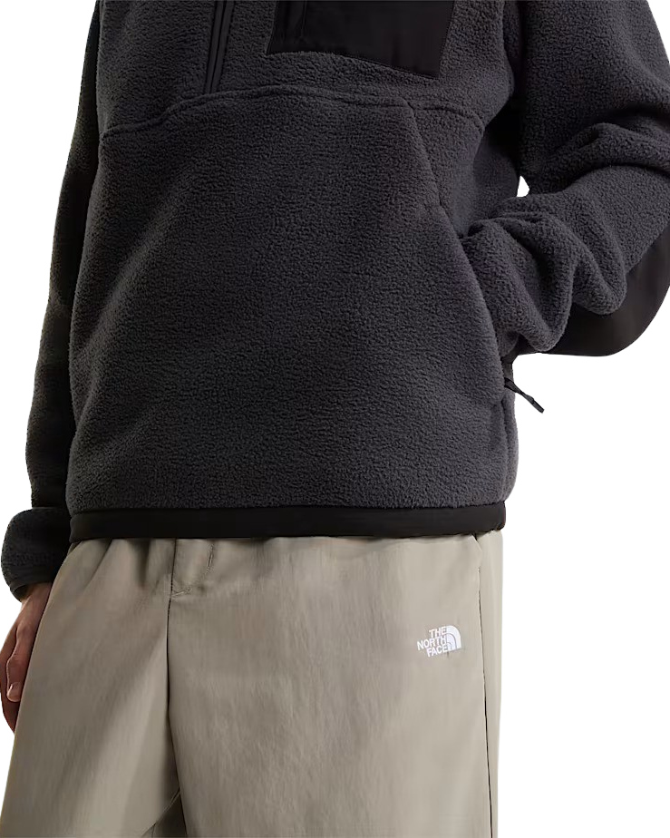 The North Face Yumiori Off-Peak 1/2 Zip Fleece Jacket in Asphalt Grey & TNF Black