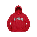 Supreme Metallic Arc Hooded Sweatshirt (SS23) Red