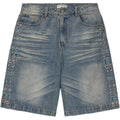 Vale Forever Candy Jean Shorts Blue